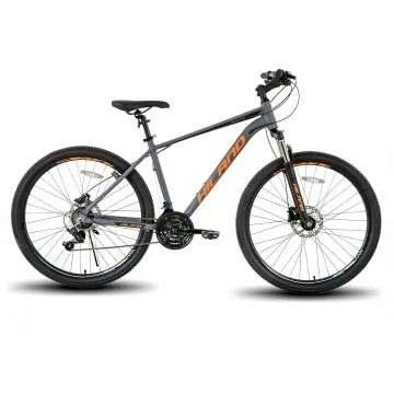 HILAND 27.5 Inch Mountain Bike - 21 Speeds, Lock-Out Fork & Disc Brakes