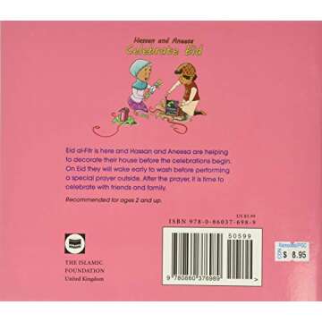Delightful Children's Book: Hassan & Aneesa Celebrate Eid for Young Readers