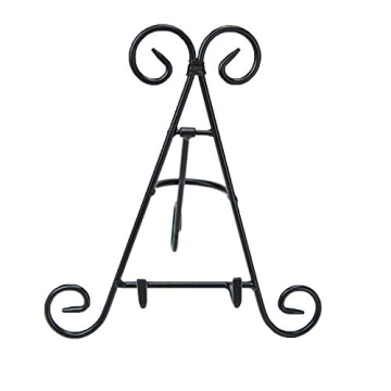 Elegant HUJI Iron Display Stand for Home and Office