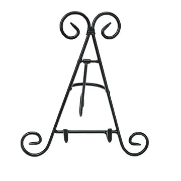 Elegant HUJI Iron Display Stand for Home and Office