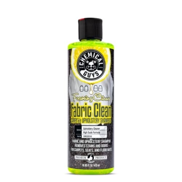 Chemical Guys Foaming Citrus Fabric Cleaner - Revitalize Car & Home Upholstery