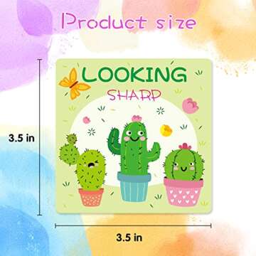 Cute Lunch Box Notes for Kids 108 Pack Funny Pun Daily Inspirational Motivational Encouragement Thinking of You Cards for Boys and Girls Lunchbox Back to School Supplies Gifts