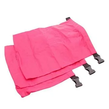 TRENDBOX Magenta - Set of 3 Sizes Roll Top Waterproof Dry Bag Kit Storage Compression Bag Sack Poch Packing Organizers Water Resistant Camping Travel