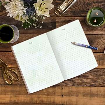 Orange Circle Studio 2019 Leatheresque Monthly Planner, August 2018 - December 2019, Charcoal