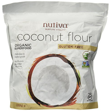 Nutiva Organic Coconut Flour 1 lb - Gluten-Free Baking Essential