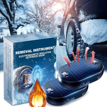 2pcs Electromagnetic Snow Removal, Anti-freeze Electromagnetic Car Snow Removal Device, Electromagne...