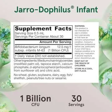 Jarrow Formulas Infant Probiotic for Digestive Support