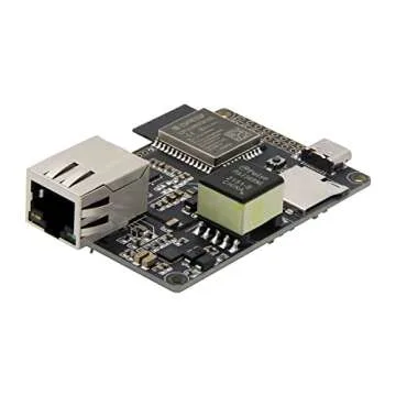 LILYGO T-Internet-POE ESP32-WROOM LAN8720A Chip Ethernet Adapter and Downloader Expansion Board Programmable Hardware TTGO Development Board (Downloader Suit)