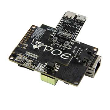 LILYGO T-Internet-POE ESP32-WROOM LAN8720A Chip Ethernet Adapter and Downloader Expansion Board Programmable Hardware TTGO Development Board (Downloader Suit)