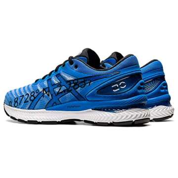 ASICS Men's Gel-Nimbus 22 Running Shoes, 11M, Electric Blue/Electric Blue