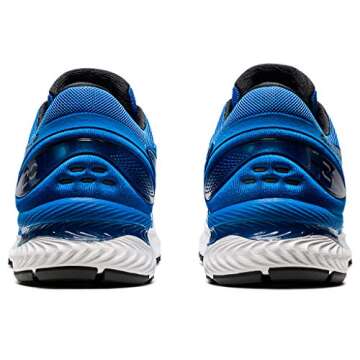 ASICS Men's Gel-Nimbus 22 Running Shoes, 11M, Electric Blue/Electric Blue
