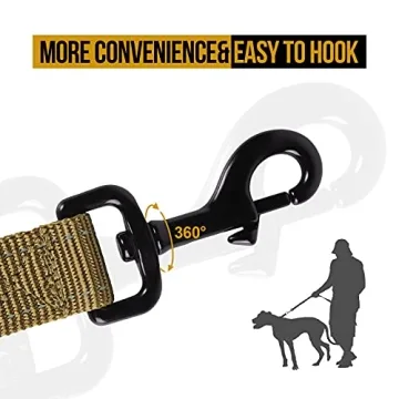 OneTigris Tactical Dog Leash for Total Control and Safety