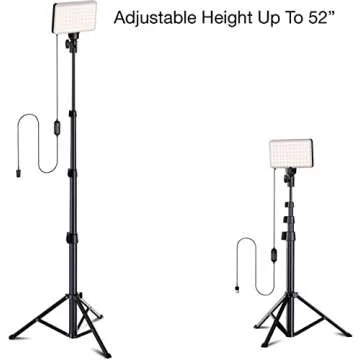 Fugetek 52 RGB LED Light for Photos and Videos