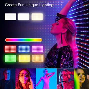 Fugetek 52 RGB LED Light for Photos and Videos