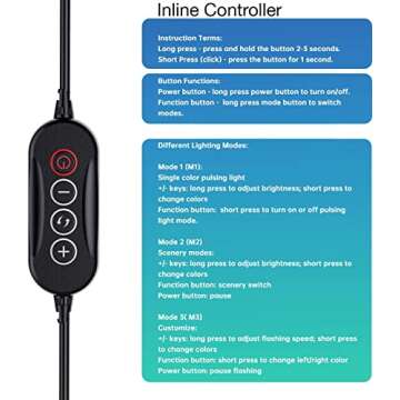 Fugetek 52 RGB LED Light for Photos and Videos