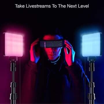 Fugetek 52 RGB LED Light for Photos and Videos