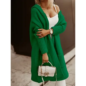 Aoysky Hooded Long Cardigan: Stylish, Warm & Cozy