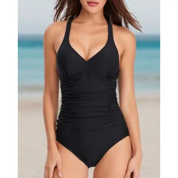 Shop HAIVIDO Women's Tummy Control One Piece Swimsuit