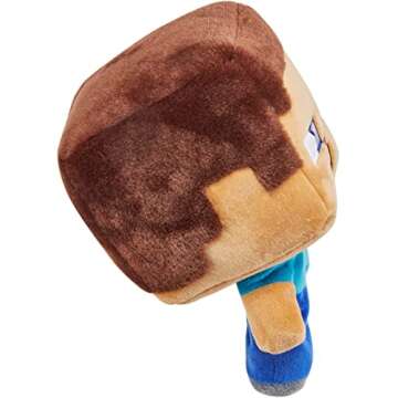 Minecraft Shake Shake Stever Plush Character Doll, Soft, Video Game Fan Favorite, Collectible Gift for Fans Age 3 Years and Older