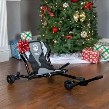 EzyRoller Drifter Pro X Ride-On Toy for Kids and Adults - Black