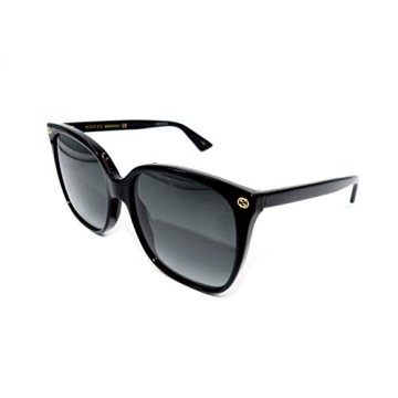 Gucci Women's Square Sunglasses - Black/Grey Style