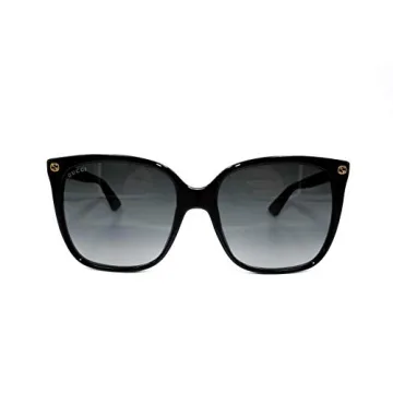 Gucci Women's Square Sunglasses - Black/Grey Style