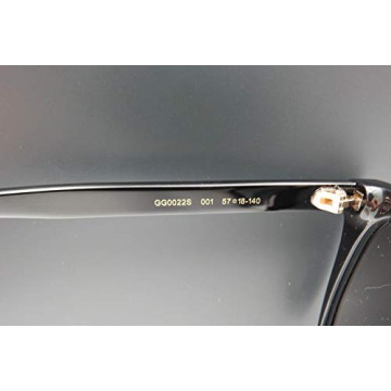 Gucci Women's Square Sunglasses - Black/Grey Style