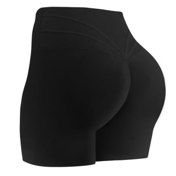Aoxjox Trinity Biker Shorts for Women - High Waisted & Supportive