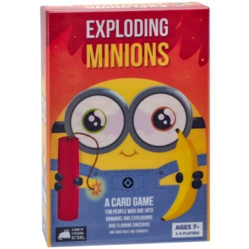 Exploding Minions by Exploding Kittens - A Russian Roulette Card Game, Easy Family-Friendly Party Ga...