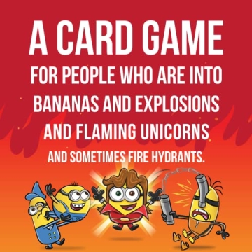 Exploding Minions Card Game for Family Fun and Laughter