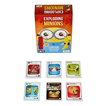 Exploding Minions Card Game for Family Fun and Laughter