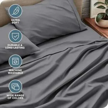 Bare Home King Sheet Set - Luxury Ultra-Soft Sheets