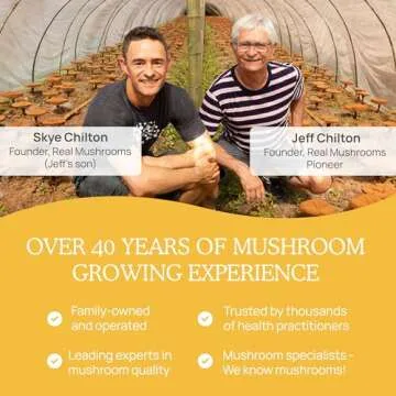 Real Mushrooms Tremella Mushroom Extract Capsules for Wellness