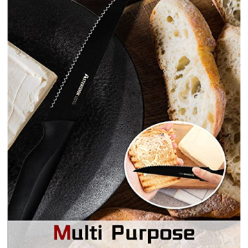 Astercook Steak Knives - High Carbon Stainless Steel Set