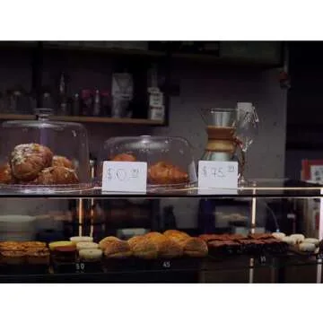 Set of 15 Mini White Chalkboard Signs 3 x 4 inches - Whiteboard Signs Desktop, Food Signs for Party ...