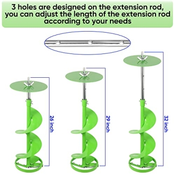 Cyleodo Ice Auger - Dual-Purpose for Fishing and Drilling