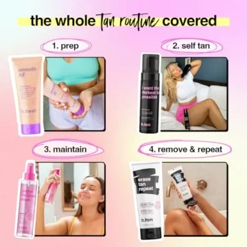 b.tan Ultra Dark Self Tanner Mousse for the Darkest Tan