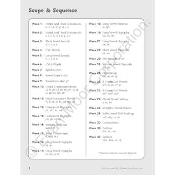 Evan-Moor Daily Phonics Workbook for Grade 3 – Essential Homeschooling & Classroom Resource