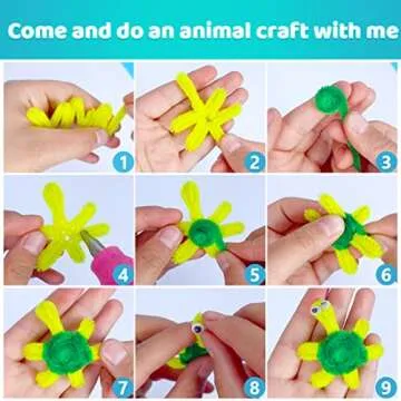 200pcs 20colors, Pipe Cleaners, Chenille Stems, Pipe Cleaners for Crafts, Pipe Cleaner Crafts, Art and Craft Supplies