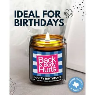 Funny Happy Birthday Candle - Gag Gift for Everyone