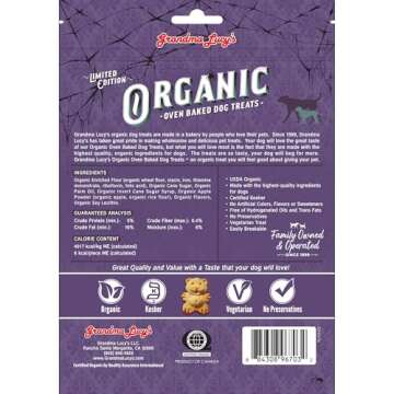 Grandma Lucy's Organic Limited Edition Caramel Apple Baked Treat 8oz (96703-2)