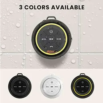 iFox iF012 Bluetooth Shower Speaker - Waterproof Sound