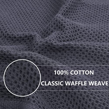 Waffle Weave Dish Cloths - Ultra Soft Kitchen Towels