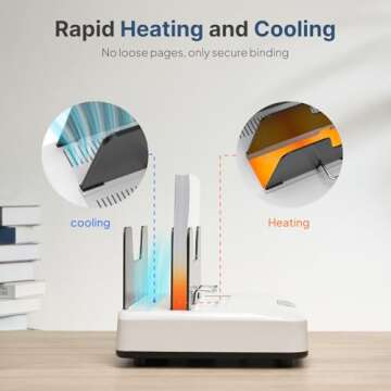 Epoium Thermal Binding Machine for Quick Document Binding