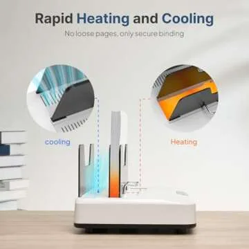 Epoium Thermal Binding Machine for Quick Document Binding