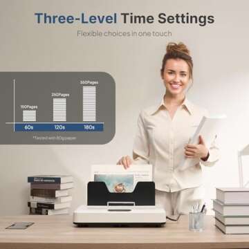 Epoium Thermal Binding Machine for Quick Document Binding