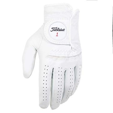 Titleist Perma-Soft Men's Regular Left Pearl Golf Glove - Large