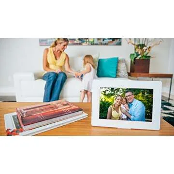 PhotoSpring 10-Inch Digital Frame for Sharing Photos Easily