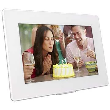PhotoSpring 10-Inch Digital Frame for Sharing Photos Easily