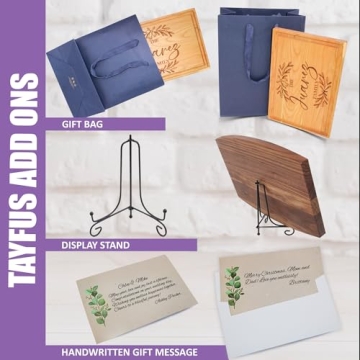 Tayfus Personalized Wooden Cutting Boards for Men